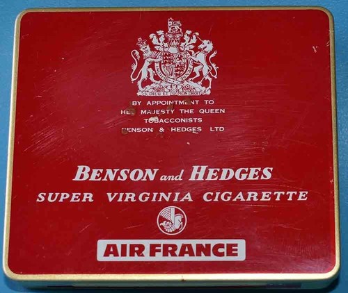 Boite cigarettes metal - de,
