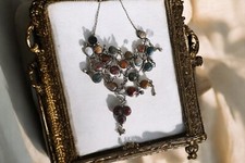 Natural Gemstone Boho Breastplate