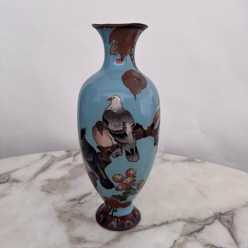 Vase cloisonné japon xixe - cloisonné,