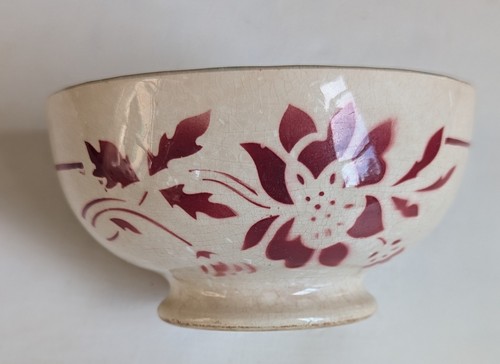 Digoin bol ancien décor - ancien,