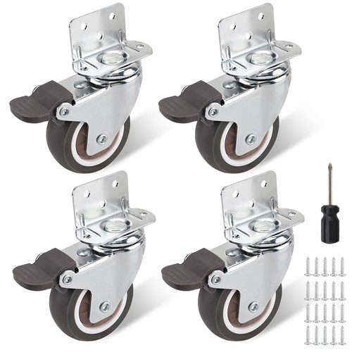 Set roulettes pivotantes - de,