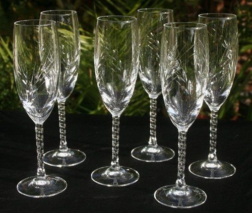 Flûtes champagne cristal - flûtes,