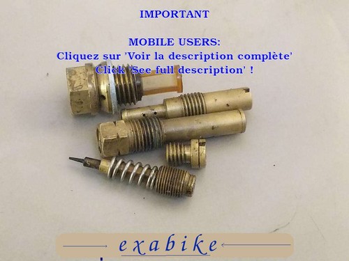 Elements carburateur pour - de,