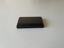 wooden base painted gloss black 12.1 x 6.8 cm