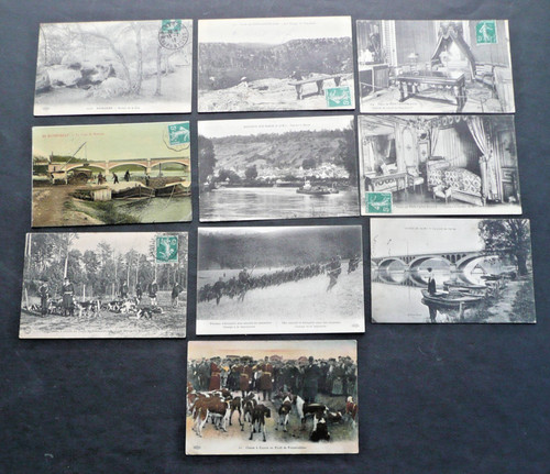Lot cartes postales - lot,
