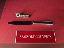 COUTEAU TABLE NEPTUNE 25 CM ERCUIS BEL ÉTAT MÉTAL ARGENTÉ.