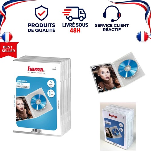 Hama boîtier dvd standard - boîtier,