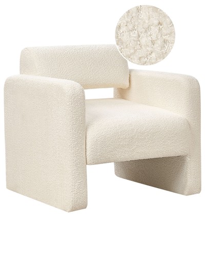 Fauteuil rétro bouclé - en,