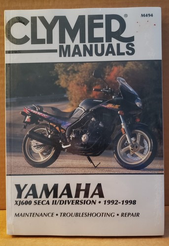 Clymer yamaha 600 seca - xj, ii