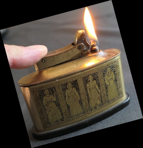 Ancien briquet essence art - ancien,