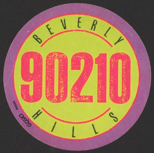 Beverly hills 90210 sticker - hills,