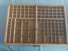 ancien tiroir d'imprimerie