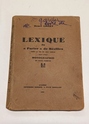 Livre rare 1933 lexique - livre,