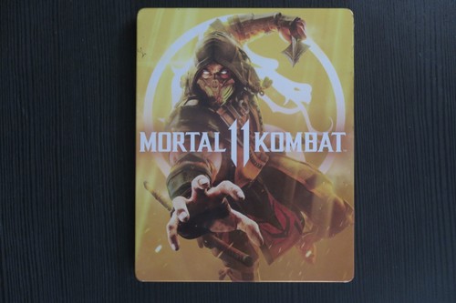 Mortal kombat steelbook ps4 - kombat,