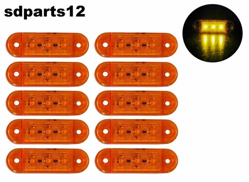 10x 24v ambre led - led, de