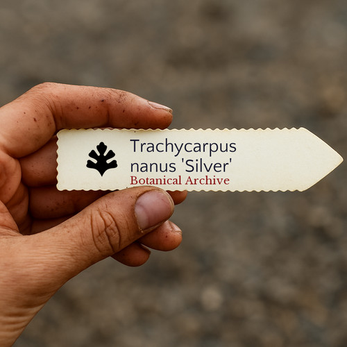 Trachycarpus nanus silver - trachycarpus, 'silver'