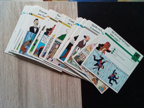 Fiches atlas tintin herge - fiches,