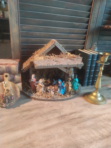 Petite crèche noël et - noël,