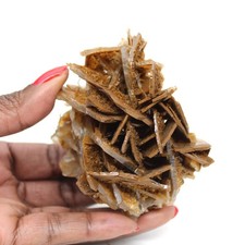 Petite Barytine brune marocaine 215gr 80mm Maroc