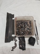 2002 Honda CBR 1100 super Blackbird Bulk of nuts, bolts, brackets, horn