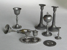 JEUX DE MESSE CALICE PATÈNE CIBOIRE BURETTES OSTENSOIR BOUGEOIRS