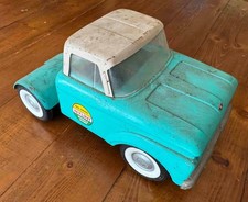 Vintage Nylint No. 6600 Ford Mobile Home Truck Cab 1960s Turquoise Rockford USA