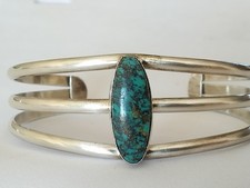 ANCIEN BRACELET NAVAJO ARGENT