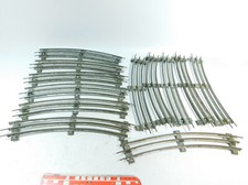 12X Märklin Rail Piece 12 Pour Circuit Électrique #AT387-2