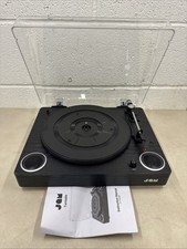 Platine vinyle haut-parleurs stéréo noirs Jam Sound