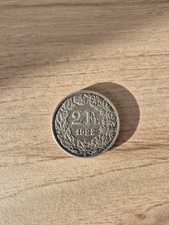 2 francs argent Suisse 1922
