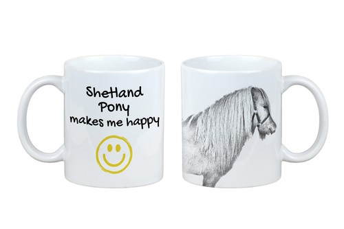 Tasse poney shetland avec - tasse, de