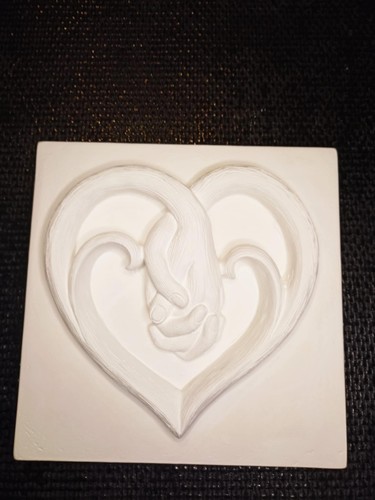 Sculpture bas relief - sculpture, staff