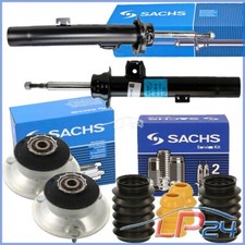 2X SACHS AMORTISSEUR À GAZ+COUPELLE+KIT DE PROTECTION AVANT POUR BMW E90 E91