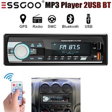 Single 1 DIN Car Stereo Radio