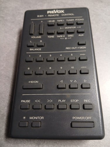 Télécommande revox b201 - télécommande,