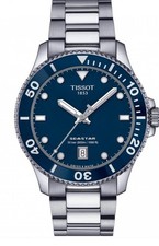 Tissot Seastar 1000 Blue Dial Steel 40mm Men's Watch T120.410.11.041.00
