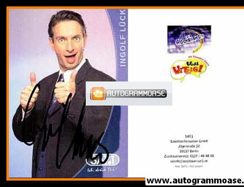 Sat1 ingolf lück carte - tv,