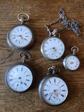 5 Montre A Gousset Ancienne