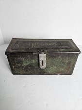 Vintage Fordson Metal Tractor Tool Box