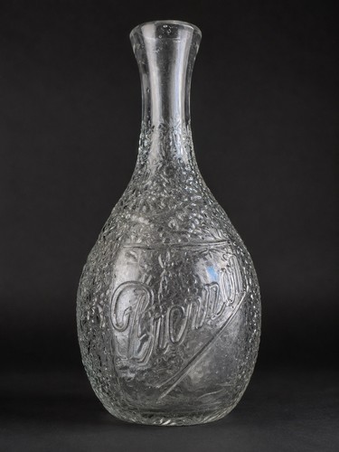 Ancienne carafe publicitaire - ancienne,