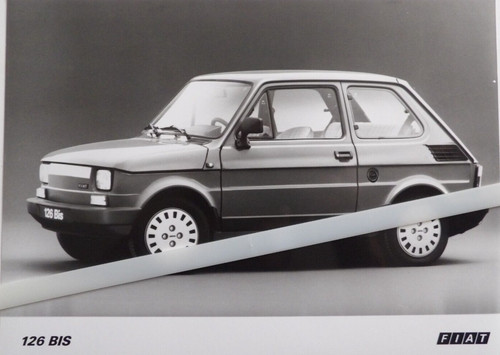 Photo presse fiat 126 bis - presse,