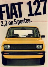 Catalogue Brochure Fiat 127 1978, France