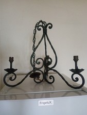 LUSTRE FER Forgé -