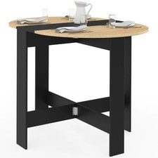 Table console pliable ronde