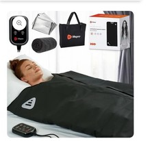 LifePro Far Infrared Sauna Blanket Portable for Home Relaxation 77–176 °F Temp