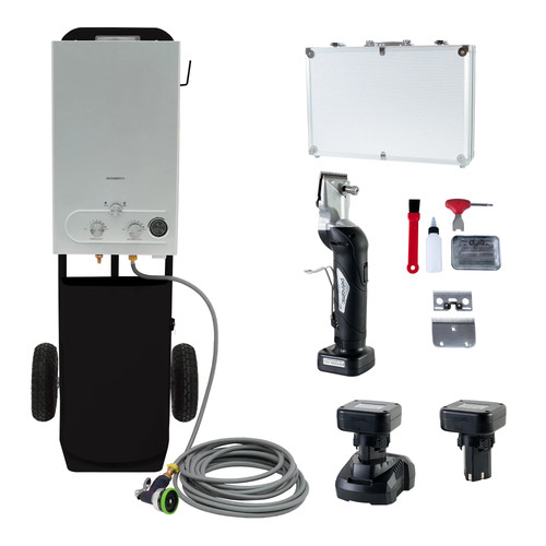 Douche noir portable - portable, en