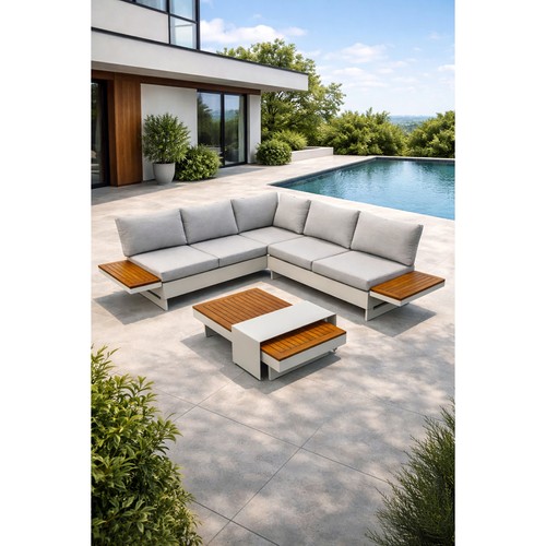Salon angle jardin - de,
