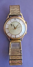 VINTAGE MEN'S Jaeger LeCoultre 1966 Memovox Alarm Watch 10K Gold Filled WORKING
