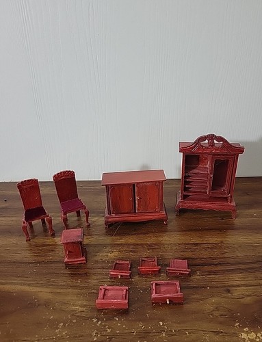 Doll house furniture lot - doll,