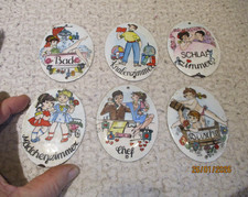 6) Petite Plaque Emaillée en